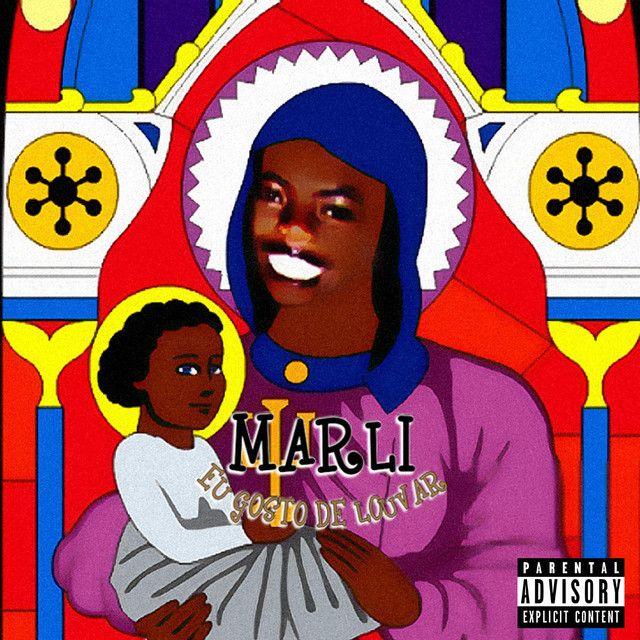 Capa do Álbum "Eu Gosto de Louvar", de Marli