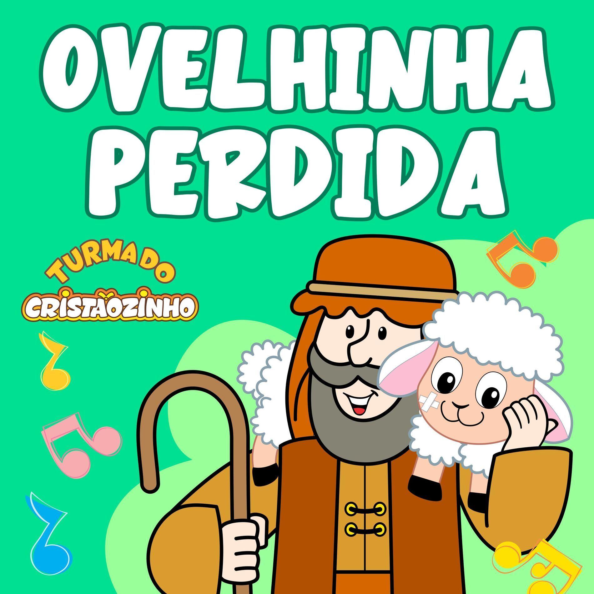 Portada de Sencillo/EP "Ovelhinha Perdida", de Turma do Cristãozinho