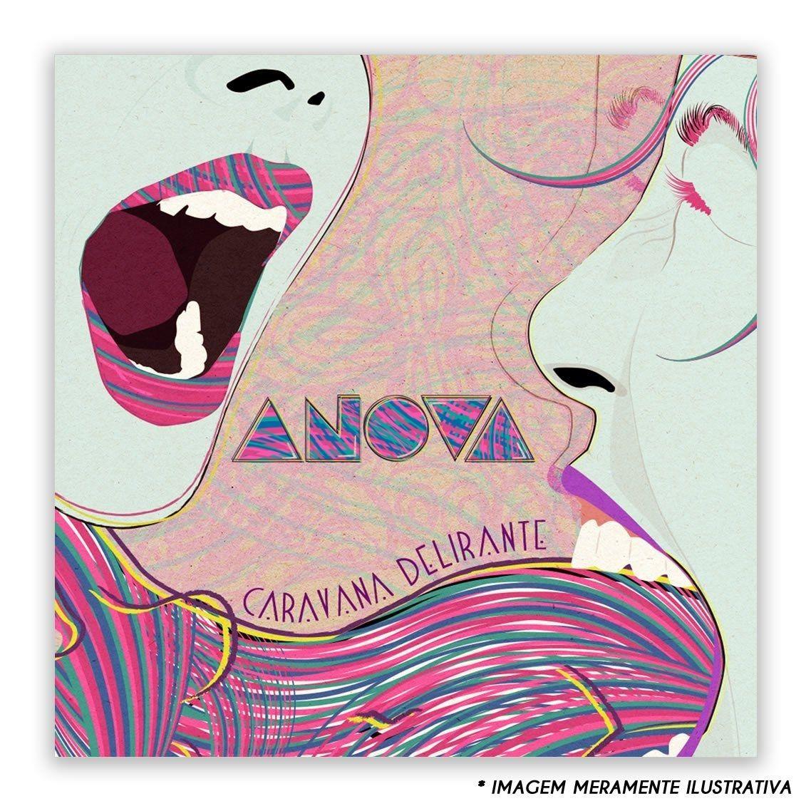 Portada de Álbum "Caravana Delirante", de Anova