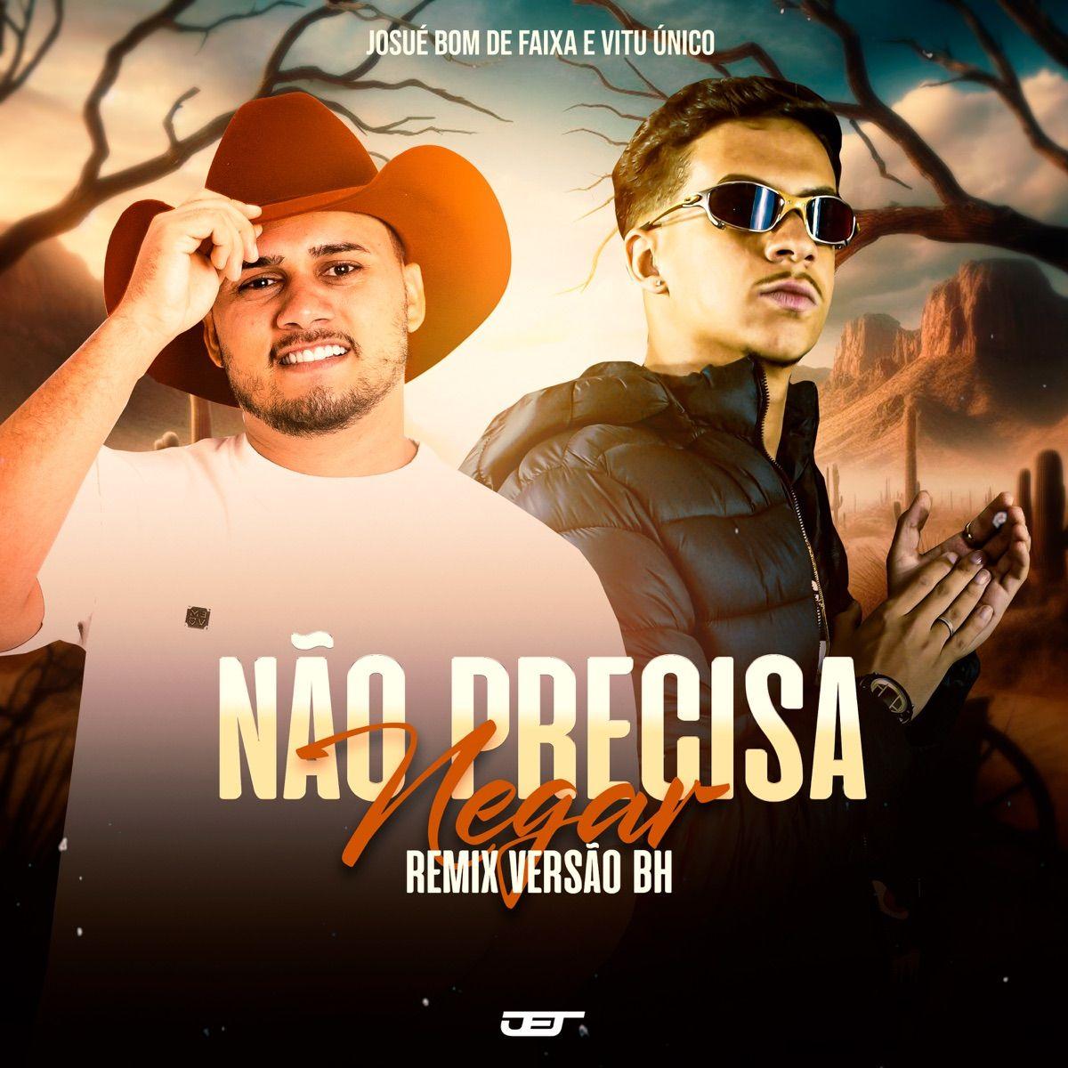 Portada de Sencillo/EP "Não Precisa Negar (Versão Bh)", de Vitu Único