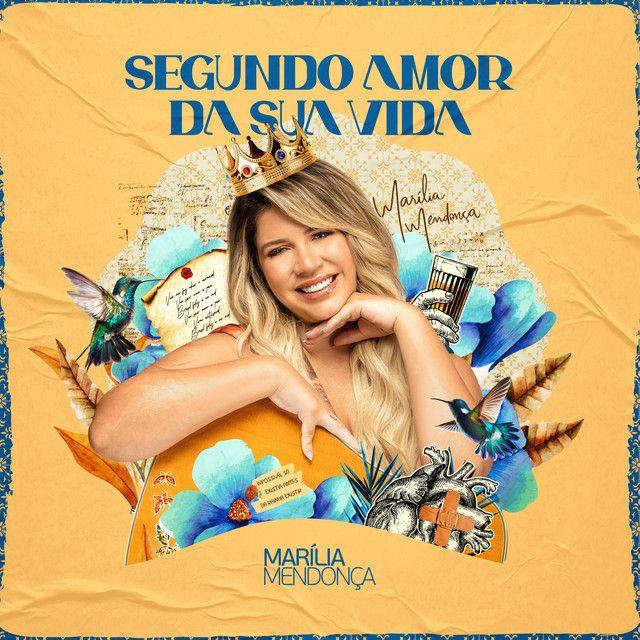Capa do álbum "Segundo Amor da Sua Vida", de Marília Mendonça