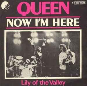 Portada del álbum "Now I'm Here", de Queen