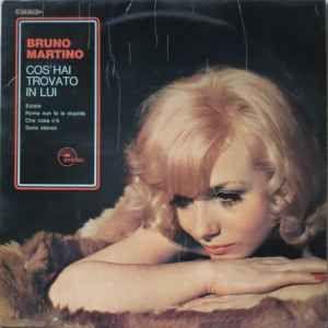 Portada de Álbum "Cos'hai Trovato In Lui", de Bruno Martino
