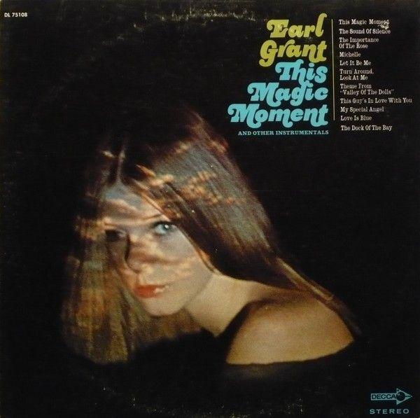 Portada del álbum "This Magic Moment", de Earl Grant