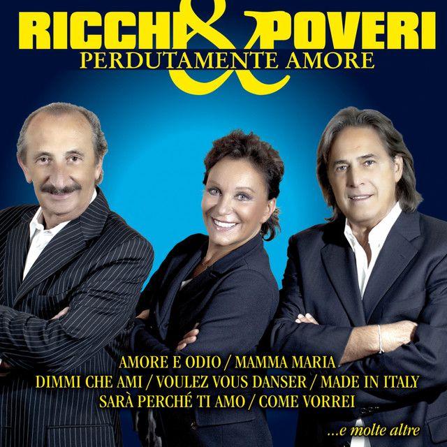Capa do Álbum "Perdutamente Amore", de Ricchi e Poveri