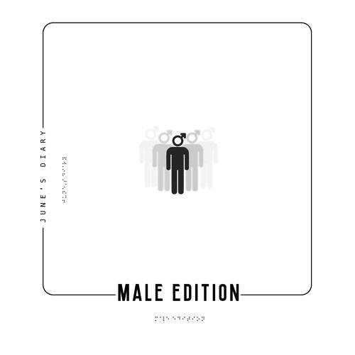 Capa do Álbum "Male Edition", de June's Diary