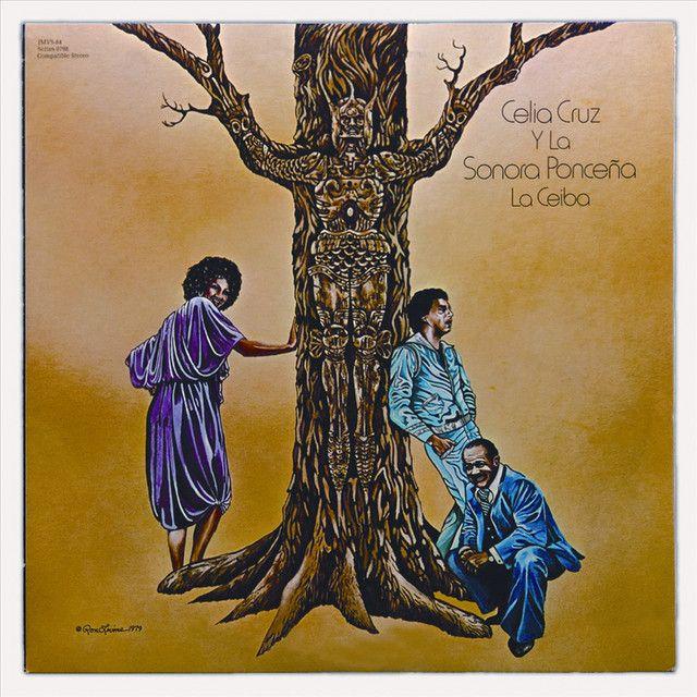 Capa do álbum "La Ceiba", de Celia Cruz