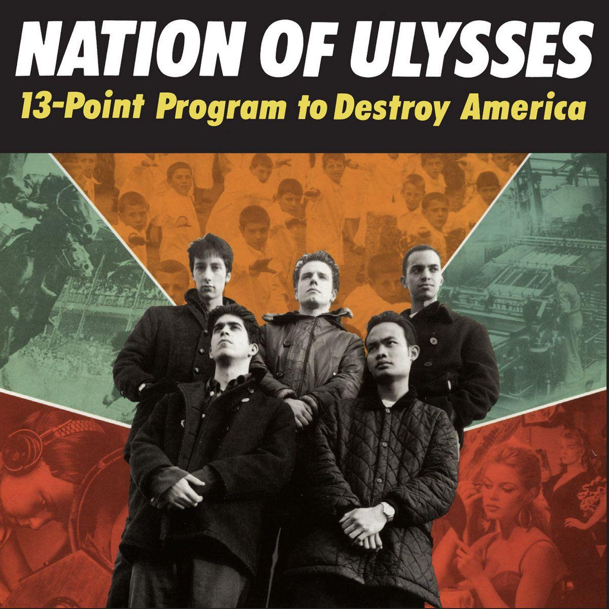 Portada de Álbum "13-Point Program To Destroy America", de Nation Of Ulysses