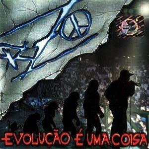 Capa do Álbum "a evolução é uma coisa", de RZO