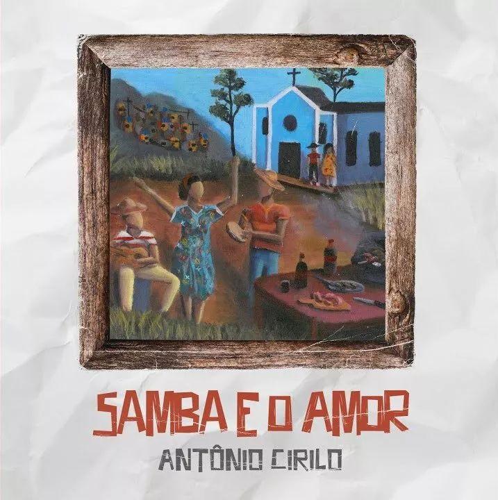 Portada del álbum "O Samba e o Amor", de Santa Geração