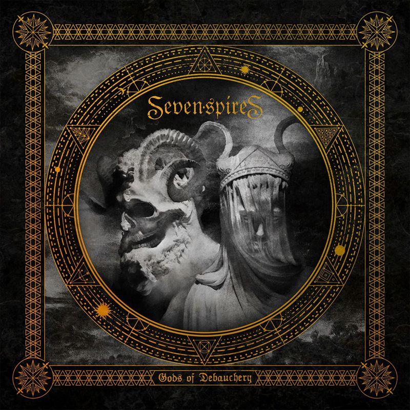Portada de Álbum "Gods of Debauchery", de Seven Spires