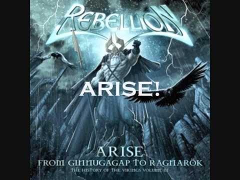 Capa do Álbum "Arise - The History of The Vikings, Pt. 3", de Rebellion