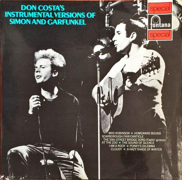 Portada de Álbum "Don Costa's Instrumental Versions Of Simon And Garfunkel", de Don Costa