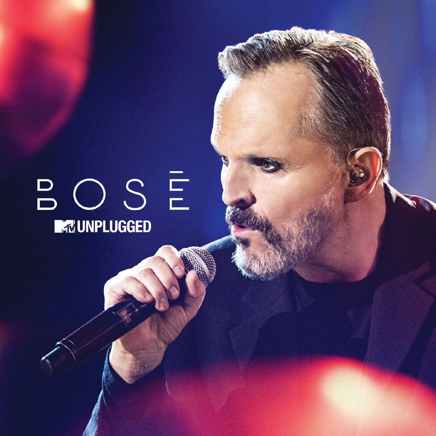 Capa do álbum "MTV Unplugged", de Miguel Bosé