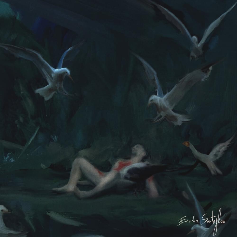 Portada del álbum "ENVIDIA", de Santaflow