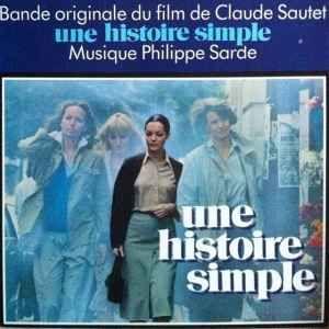 Portada del álbum "Une Histoire Simple", de Philippe Sarde
