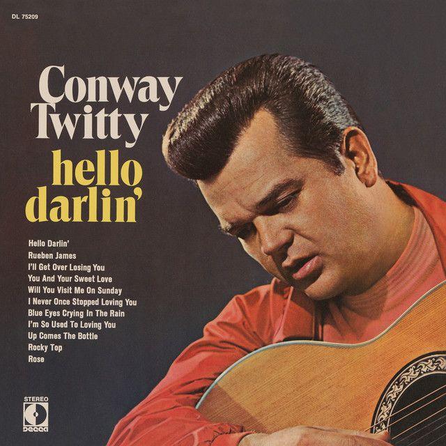 Capa do álbum "Hello Darlin'", de Conway Twitty