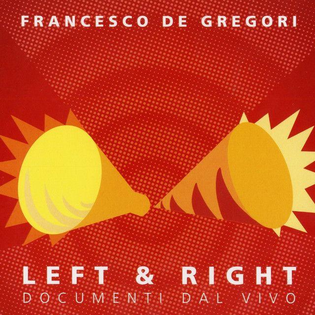 Portada del álbum "Left & Right", de Francesco De Gregori