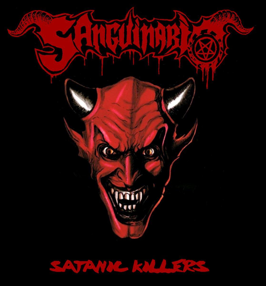 Portada de Álbum "Satanic Killers", de Sanguinário
