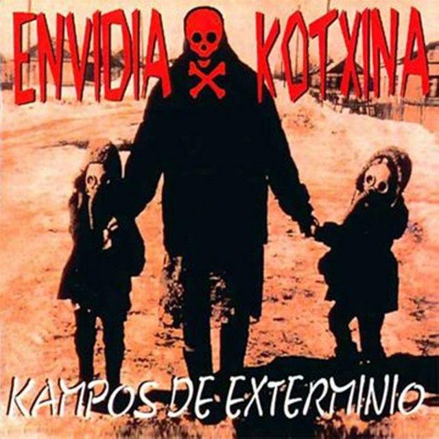Capa do Álbum "Kampos de Exterminio", de Envidia Kotxina