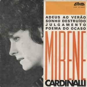 Portada de Sencillo/EP "Adeus ao Verão", de Mirene Cardinalli