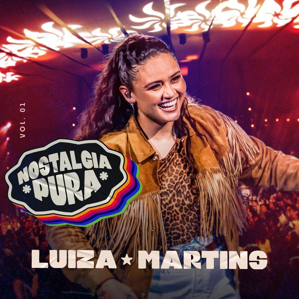 Portada de Sencillo/EP "Nostalgia Pura (Vol. 1)", de Luiza Martins