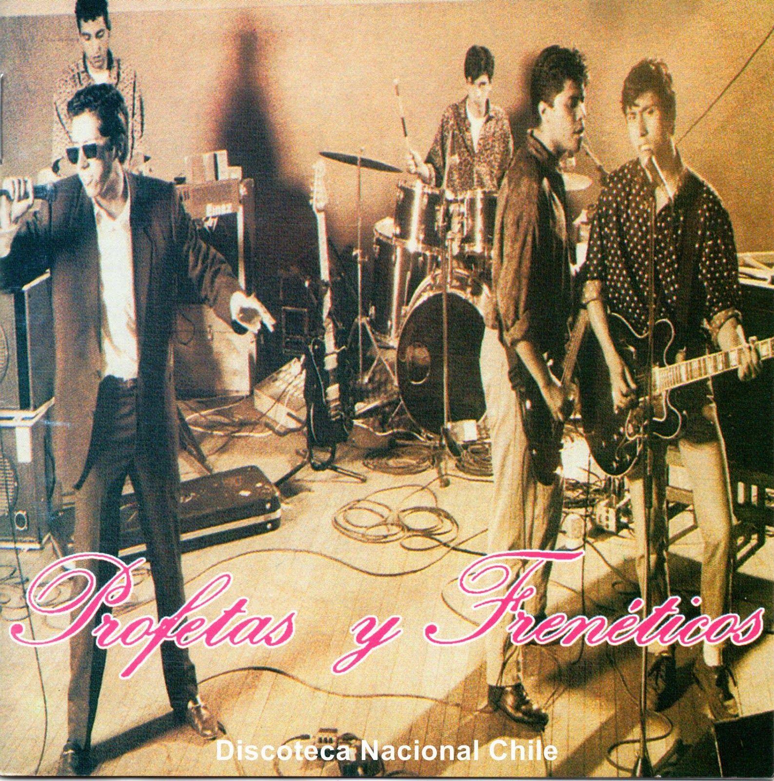 Portada de Álbum "Profetas y Freneticos", de Profetas y Frenéticos