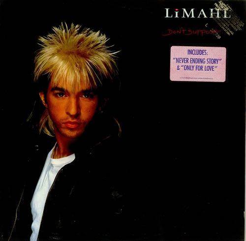 Portada de Álbum "Don't Suppose", de Limahl