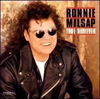 Capa do álbum "True Believer", de Ronnie Milsap