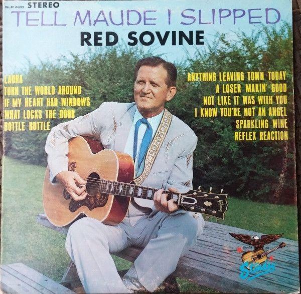 Capa do álbum "Tell Maude I Slipped", de Red Sovine