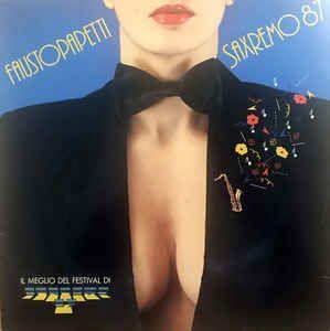 Capa do álbum "Saxremo 87", de Fausto Papetti