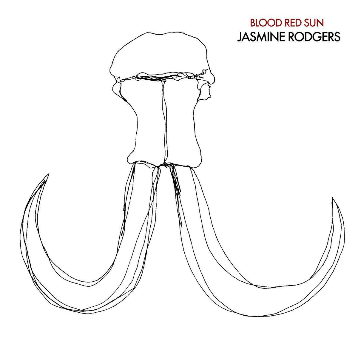 Portada de Álbum "Blood Red Sun", de Jasmine Rodgers