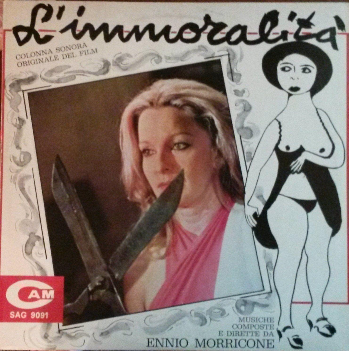 Capa do álbum "L'immoralità", de Ennio Morricone