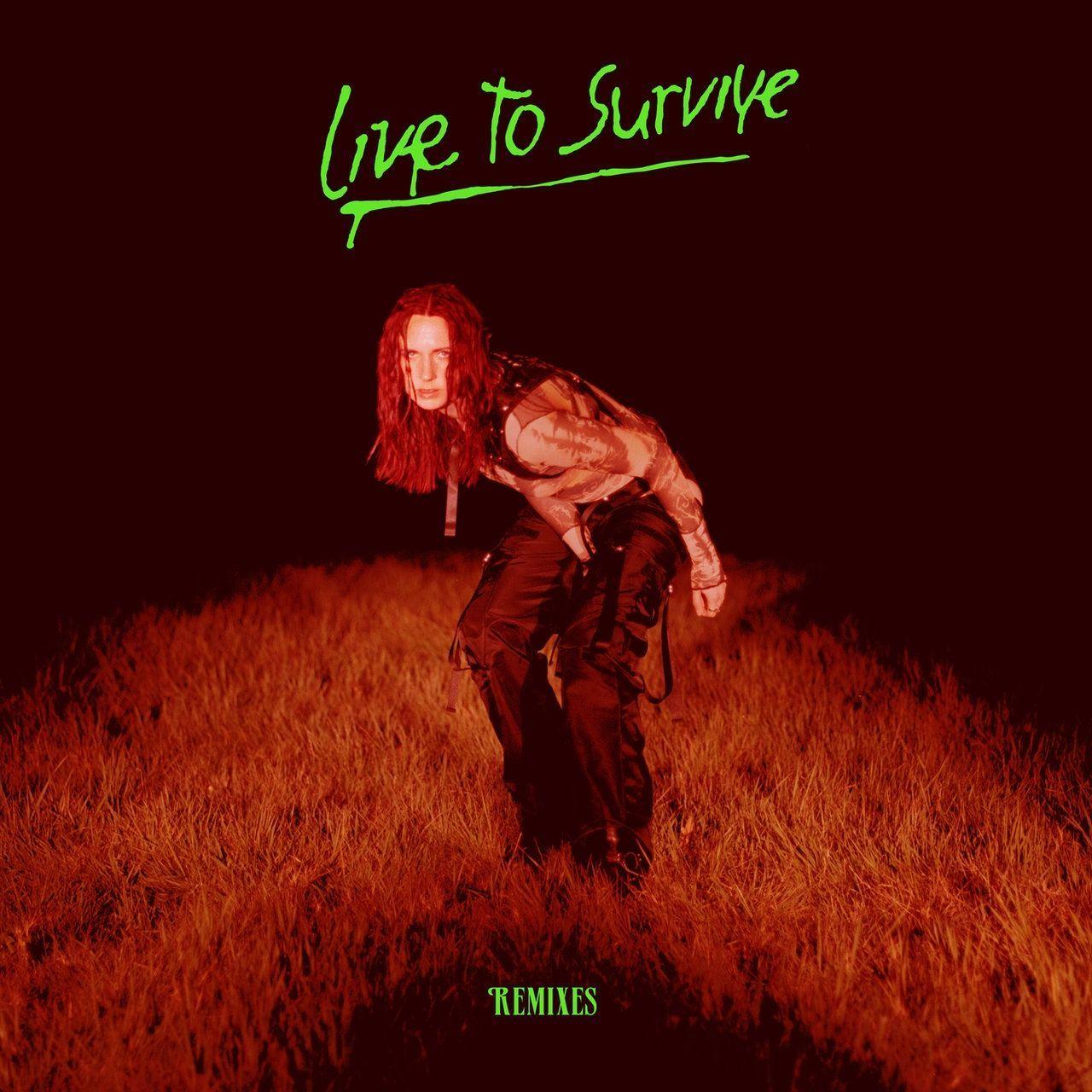 Portada del álbum "Live to Survive (Remixes)", de MØ
