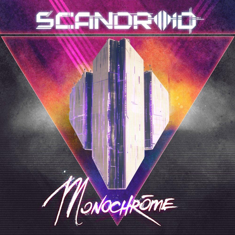 Portada de Álbum "Monochrome", de Scandroid