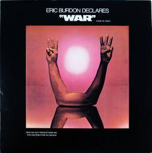 Capa do Álbum "Eric Burdon Declares War", de War