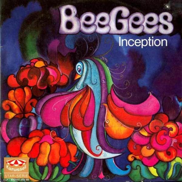 Portada del álbum "Inception / Nostalgia", de Bee Gees