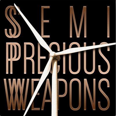 Album cover of "Aviation" by Semi Precious Weapons