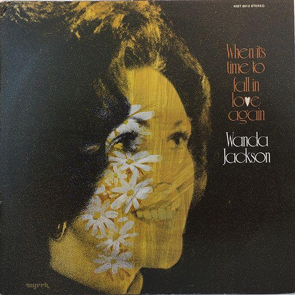 Capa do álbum "When It's Time to Fall in Love Again", de Wanda Jackson