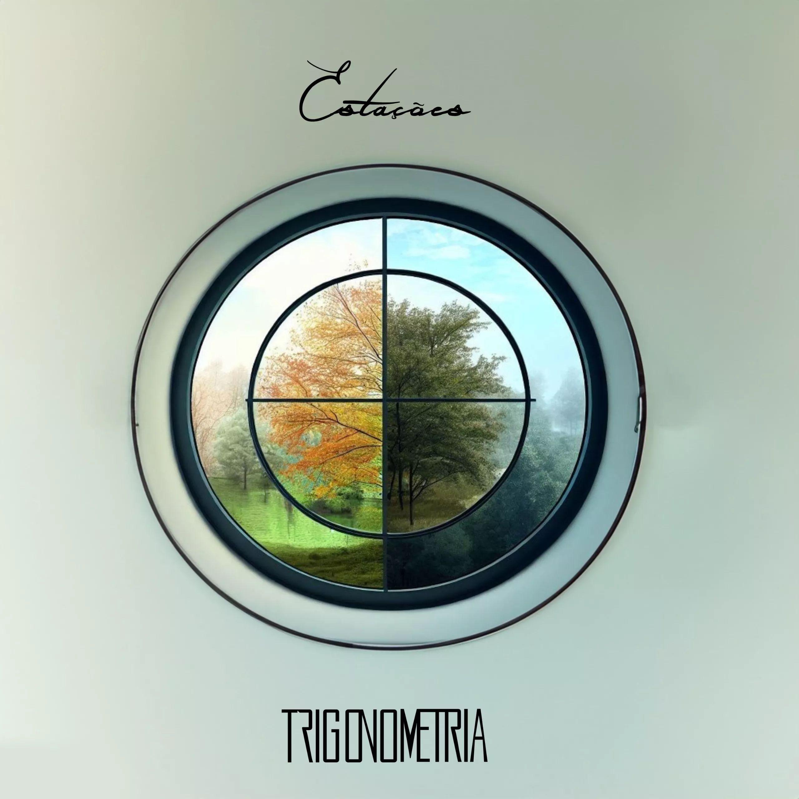 Portada de Sencillo/EP "Estações", de Trigonometria