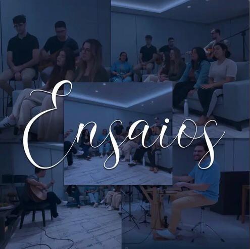 Single/EP cover of "Ensaios" by Grupo Mensagem