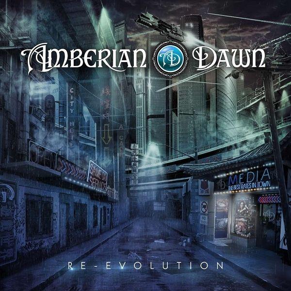 Portada de Álbum "Re - Evolution", de Amberian Dawn