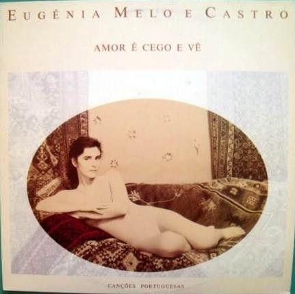 Portada de Álbum "Amor é Cego e Vê", de Eugénia Melo e Castro