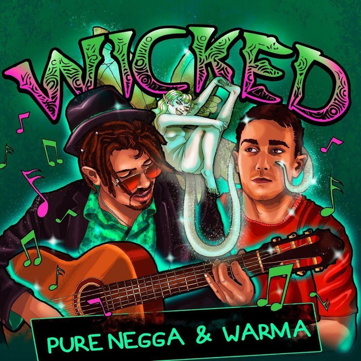 Capa do álbum "Wicked", de Pure Negga