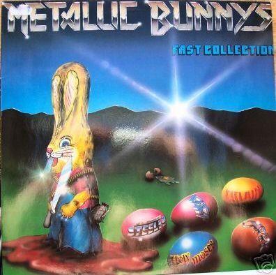 Portada del álbum "Metallic Bunnys", de Holy Moses