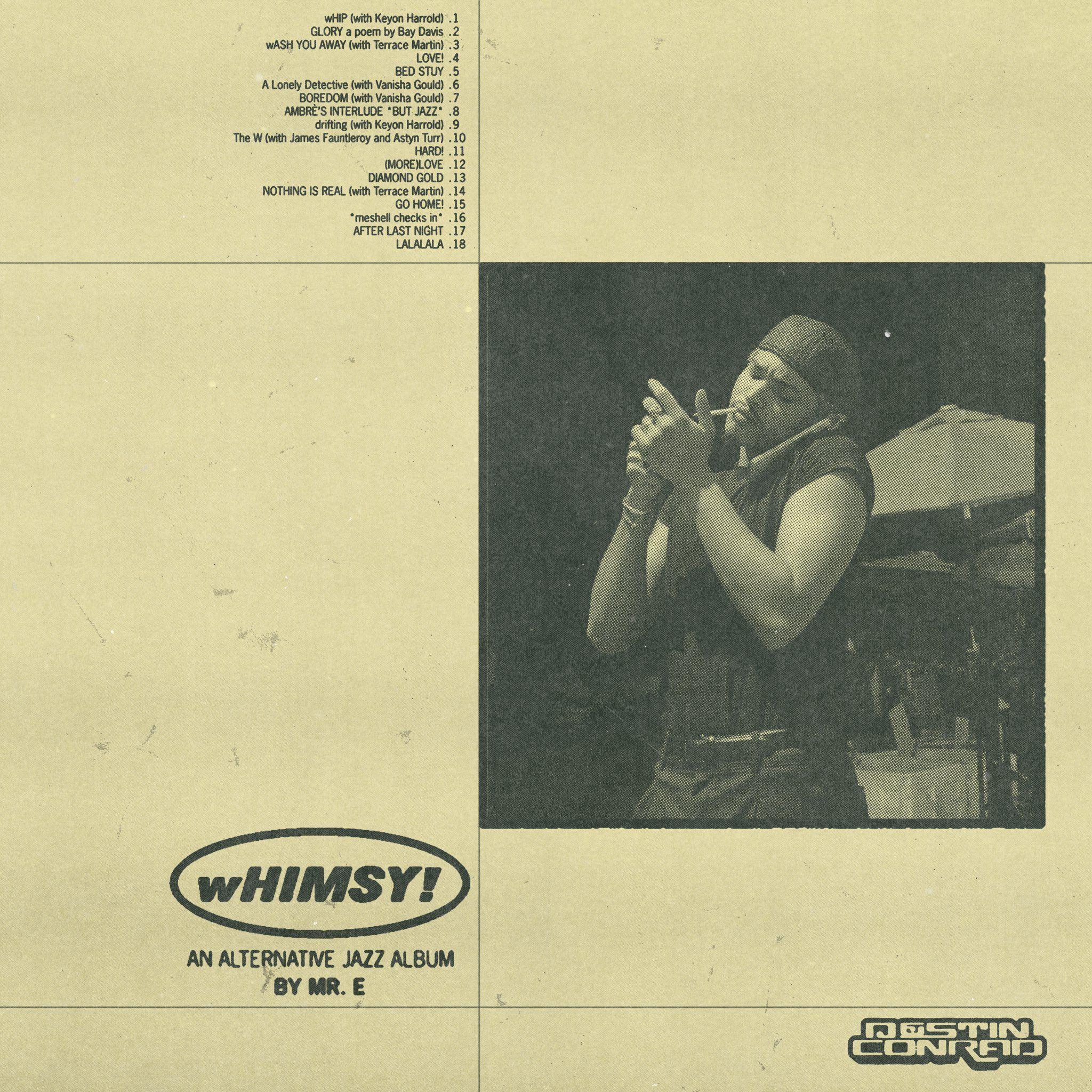 Capa do álbum "wHIMSY!", de DESTIN CONRAD