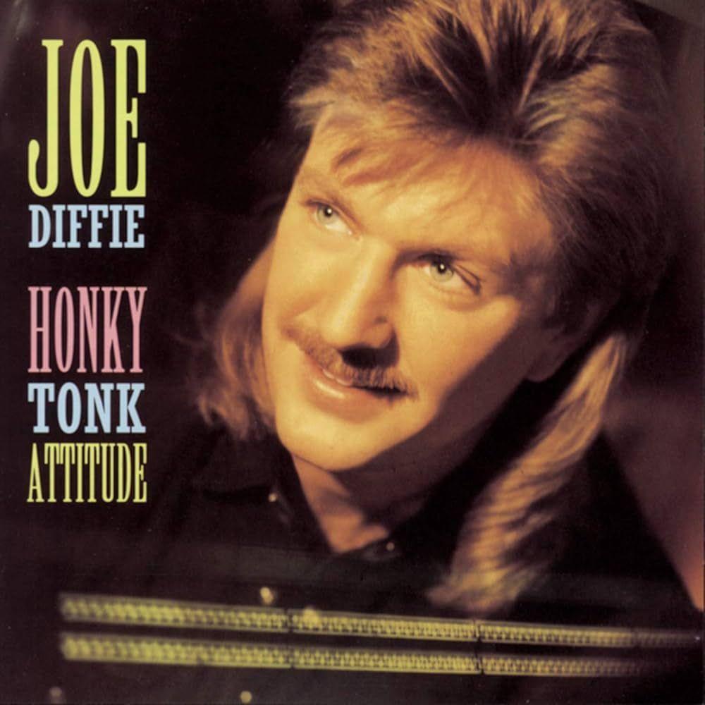 Capa do Álbum "Honky Tonk Attitude", de Joe Diffie