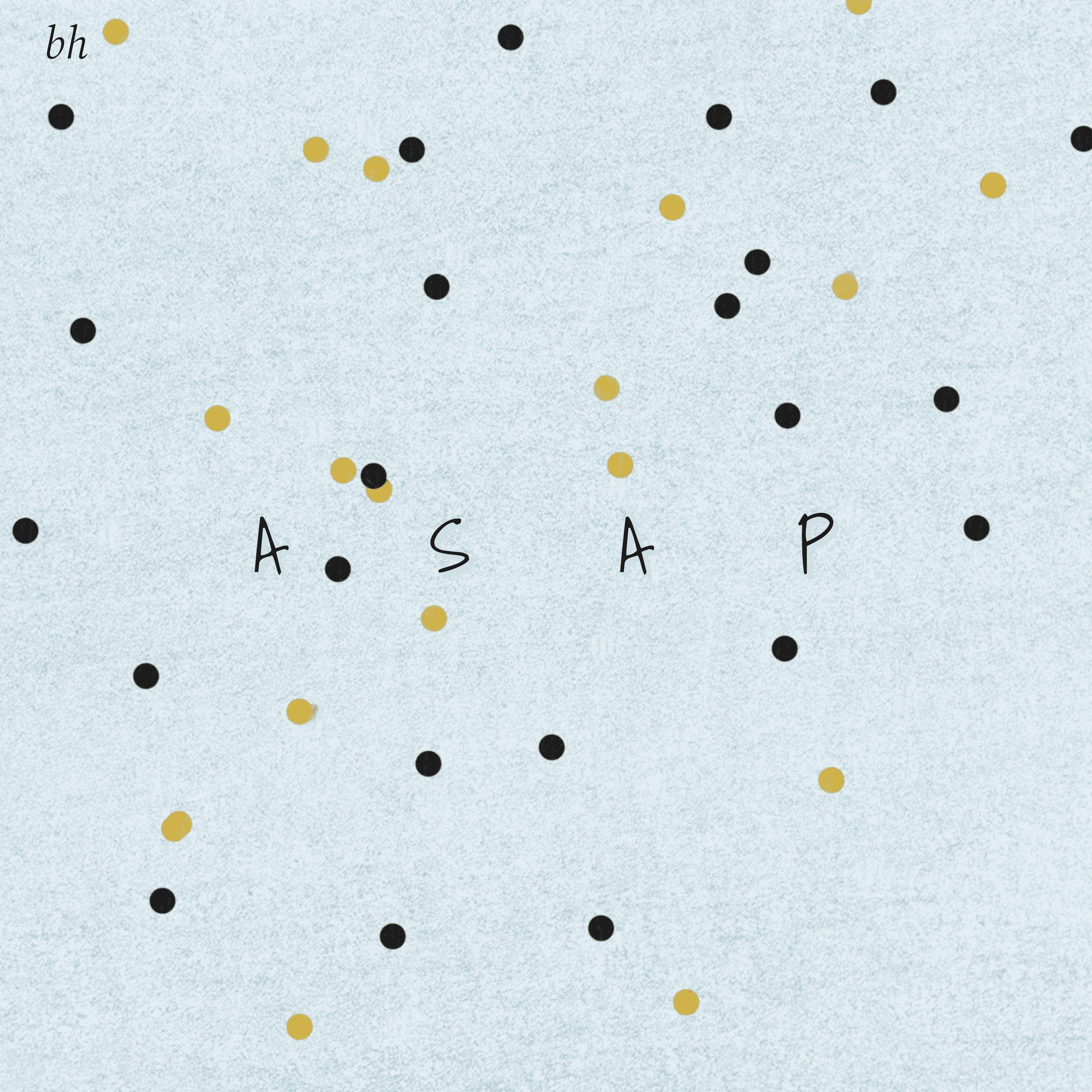 Portada de Sencillo/EP "ASAP", de Bruno Hon