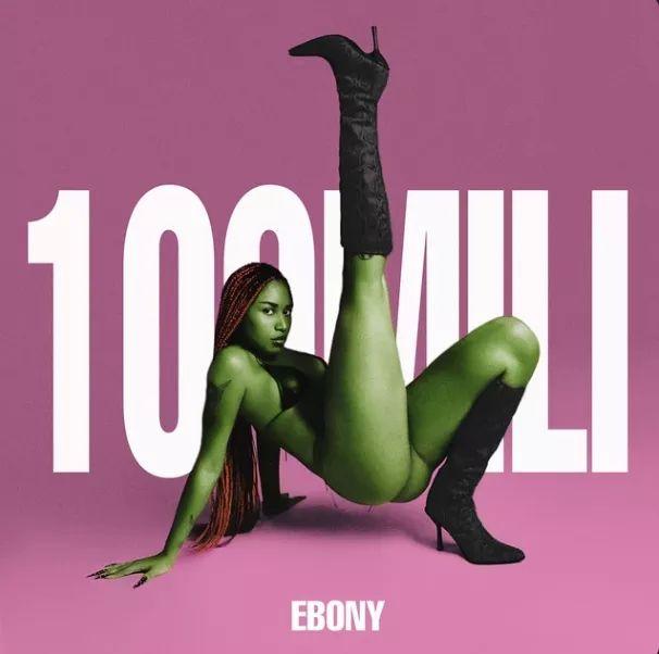 Capa do Single/EP "100 Mili", de Ebony