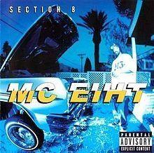 Portada de Álbum "Section 8", de MC Eiht